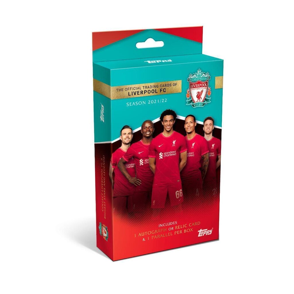 Topps Cards Liverpool Official Team Set 2021/22