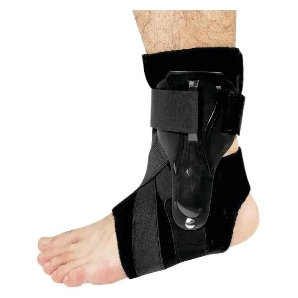 Tornozeleira Estabilidade Talas Laterais Proteção Neoprene