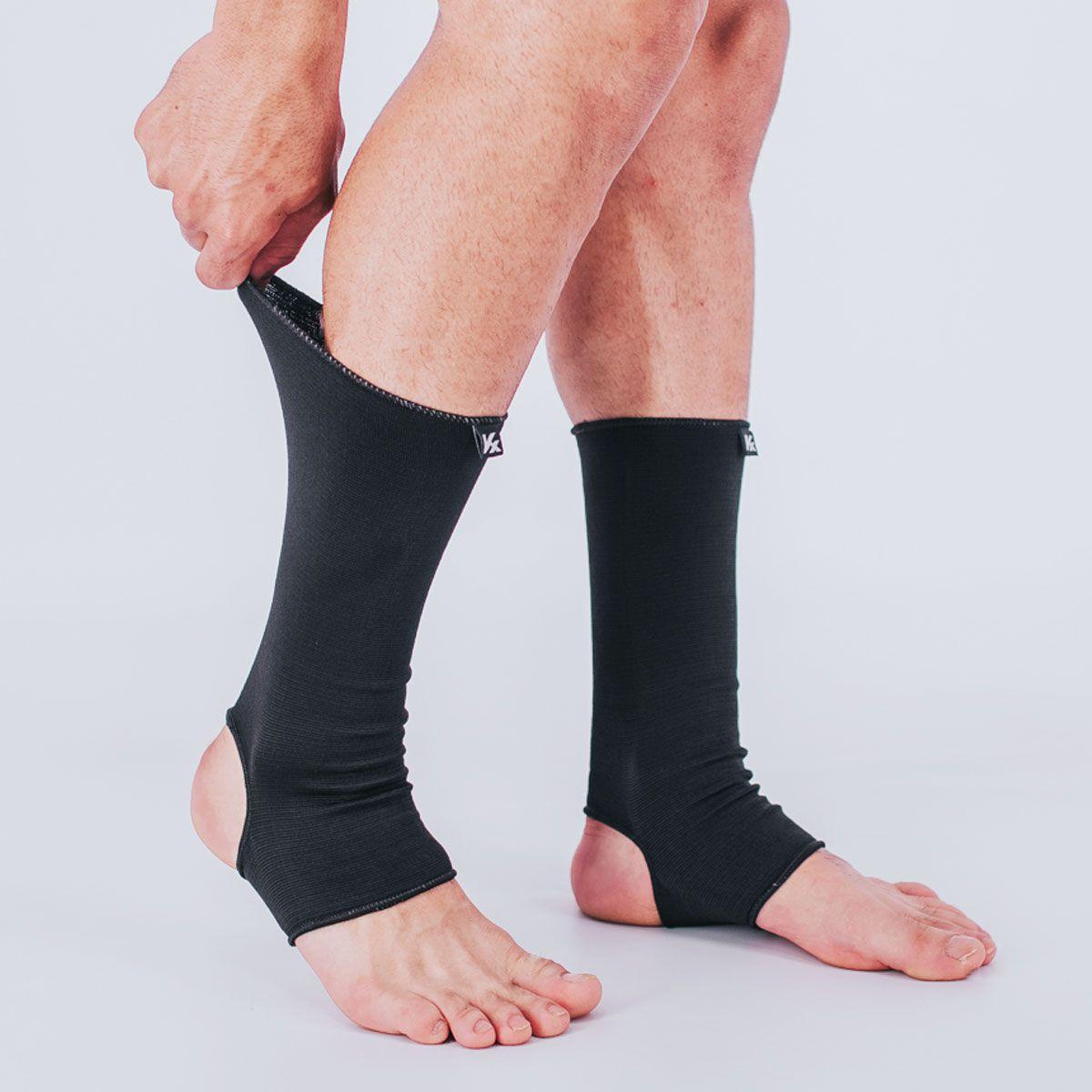 Tornozeleira Kanxa Cano Longo Elastica Menor preço em Tornozeleira Kanxa Cano Longo Elastica