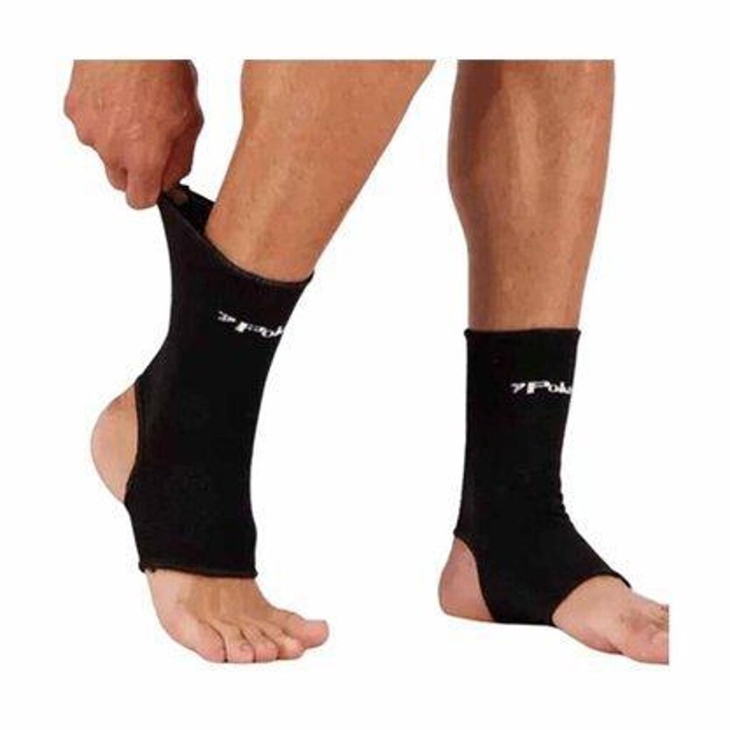 TORNOZELEIRA POKER NEOPRENE PRETO P