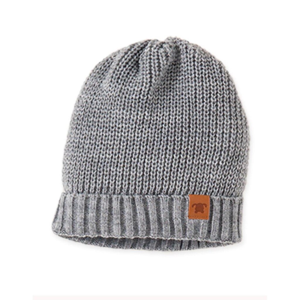 Touca Bebê Tricot Cinza Pingo Lelê