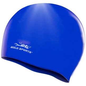 Touca De Natação Gold Sports Junior De Silicone