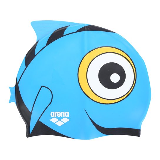 Touca de Natação Infantil Arena Awt Fish Cap - Azul Menor preço em Touca de Natação Infantil Arena Awt Fish Cap - Azul