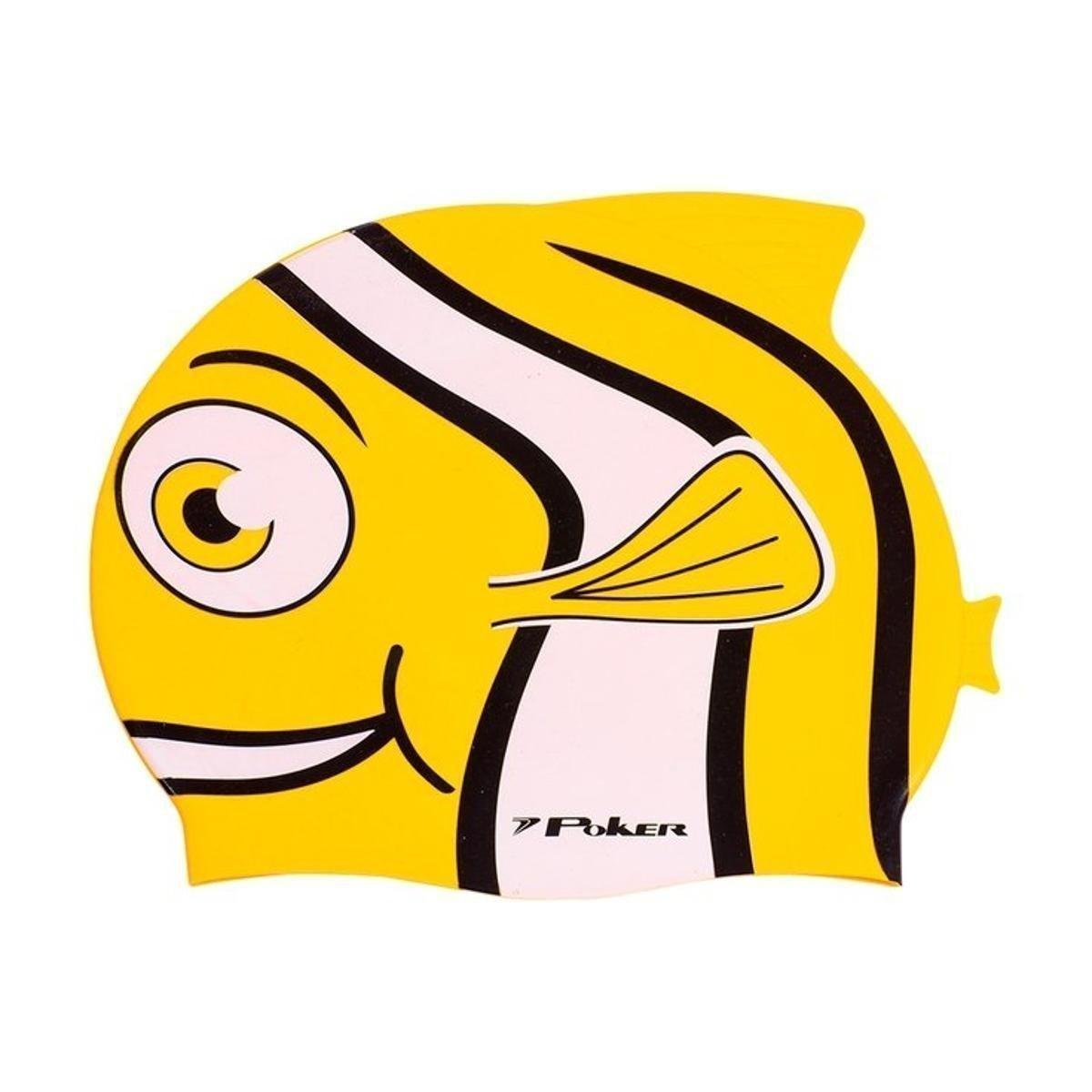 Touca de Natação Infantil Poker Peixinho Menor preço em Touca de Natação Infantil Poker Peixinho