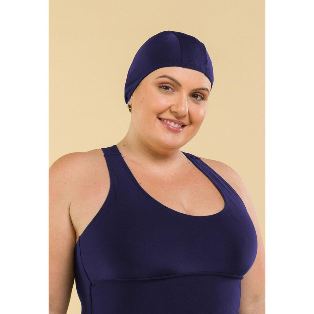 Touca de Natação Lycra Azul Marinho Único