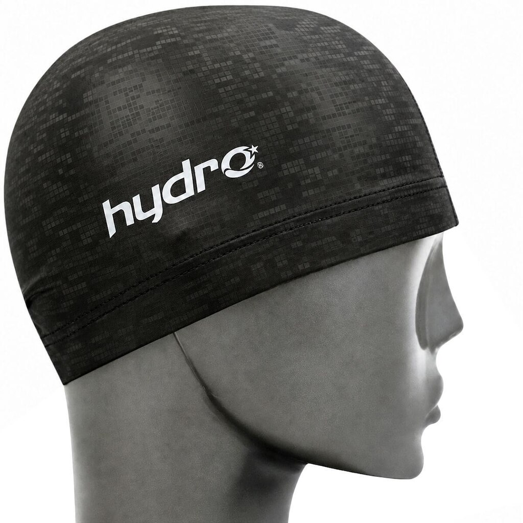 Touca de Natação PU Polyflex 3.0 Adulto Preta Hydro