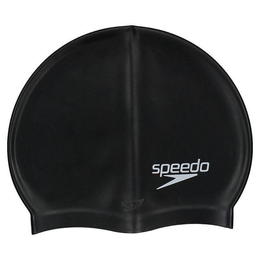 Touca de Natação Speedo Silicone Lisa Preta