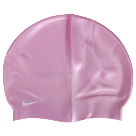 Touca de Silicone Nike Solid - Rosa