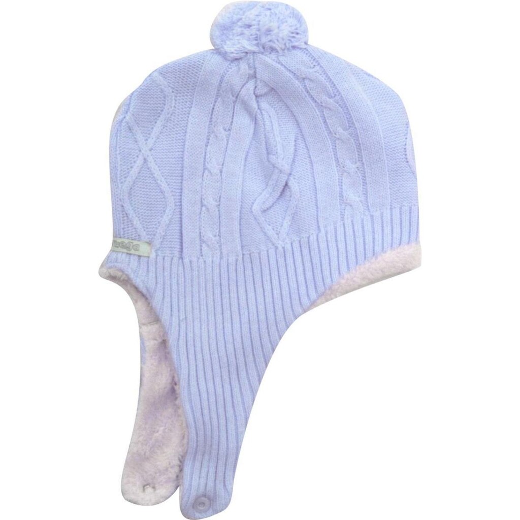 TOUCA EM TRICOT FORRO TEDDY PROTECAO ORELHA