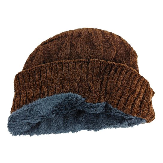 Touca Gorro Com Forrada Macia de Frio Adulto Unissex Inverno Quentinha Lisa Grosso