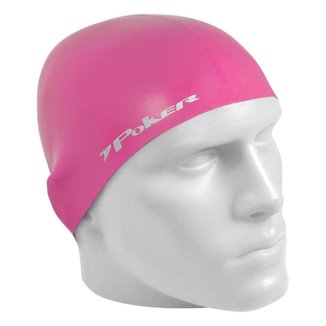 Touca Natação 100% Silicone Unisex Poker Power Adulto