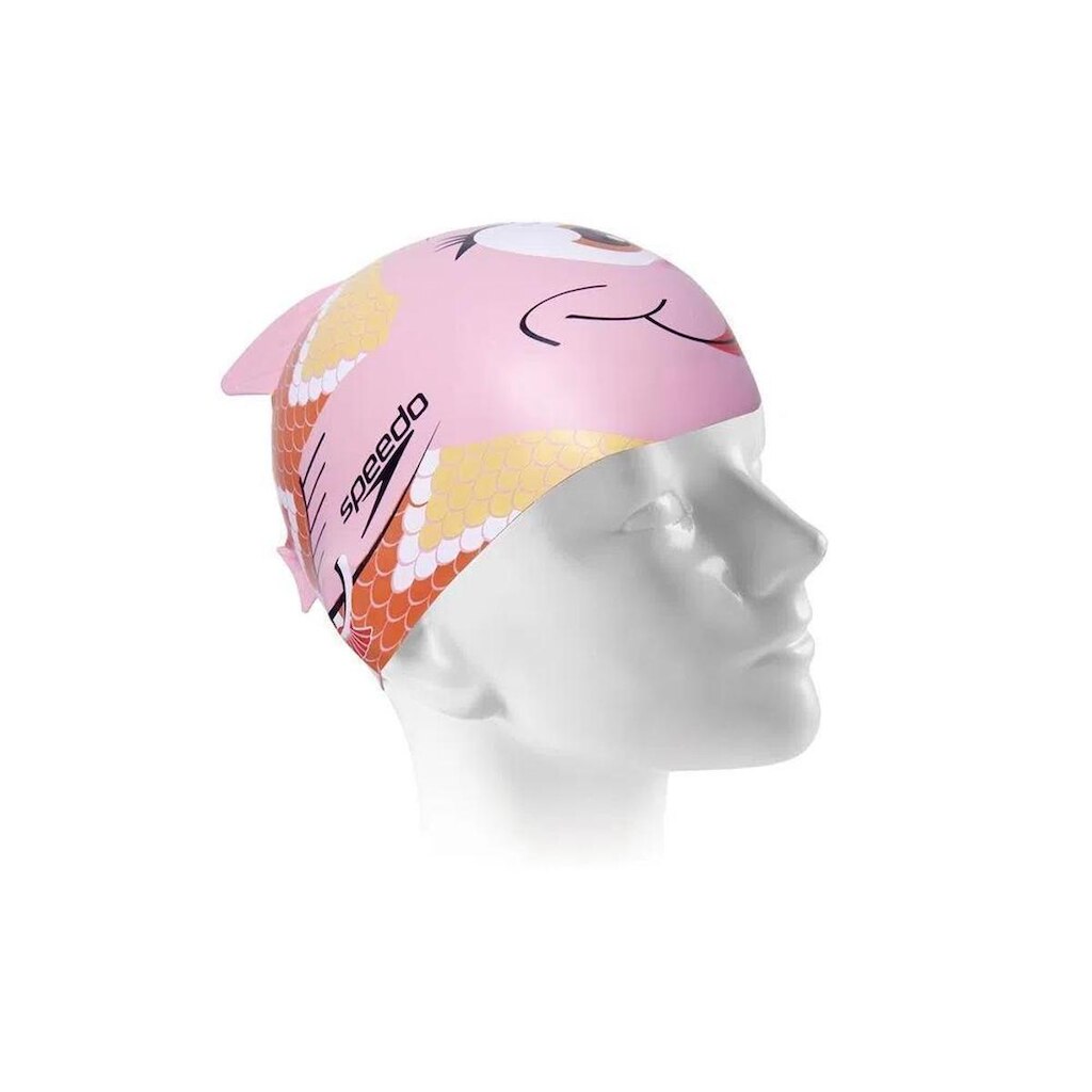 Touca Natação Fish Cap Infantil Silicone Lisa Speedo