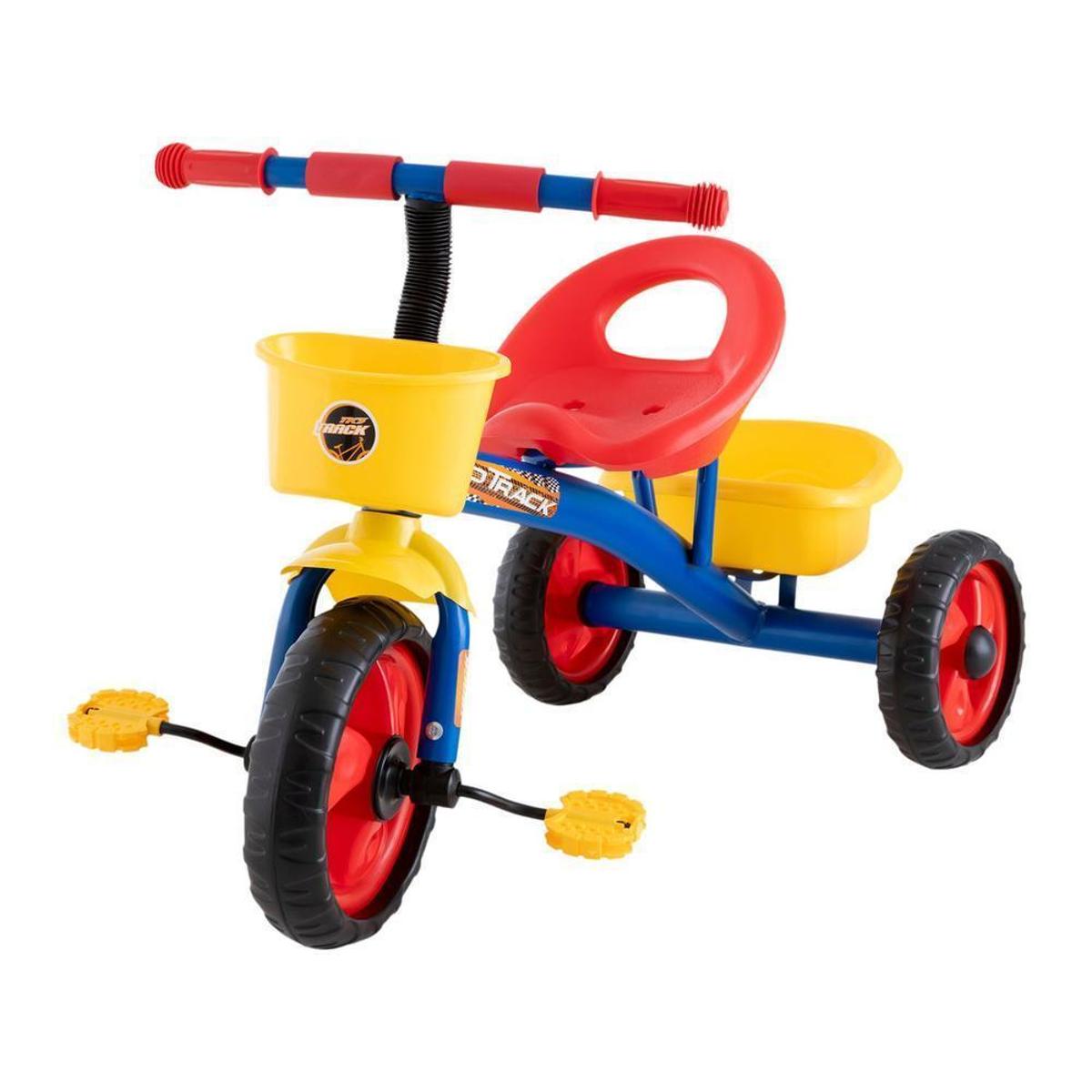 Triciclo Infantil de Pedal Kid Track TK5 - Vermelho+Azul | Netshoes