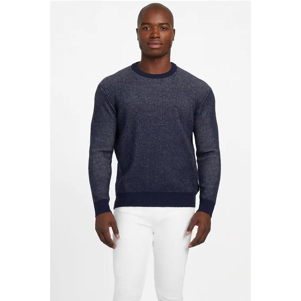 TRICOT GUESS ECO AZUL MARINHO