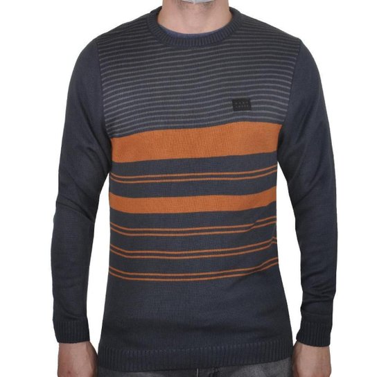 Tricot Hang Loose Bells Beach Masculino - Cinza