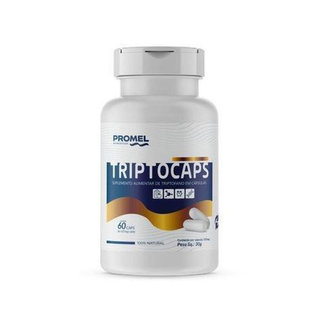 Triptocaps (Triptofano) 60Caps 600mg Promel