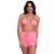 Triquini Conjunto Bilunga + Short Verão Praia - Rosa