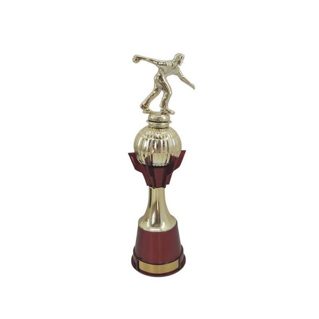Troféu Bocha Bola de Massa Premiação Irmossi Tam. 34cm Ref. P3139