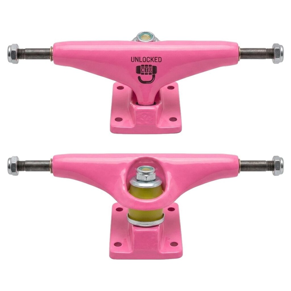Truck Skate Unlocked 139mm Profissional Par Resistente