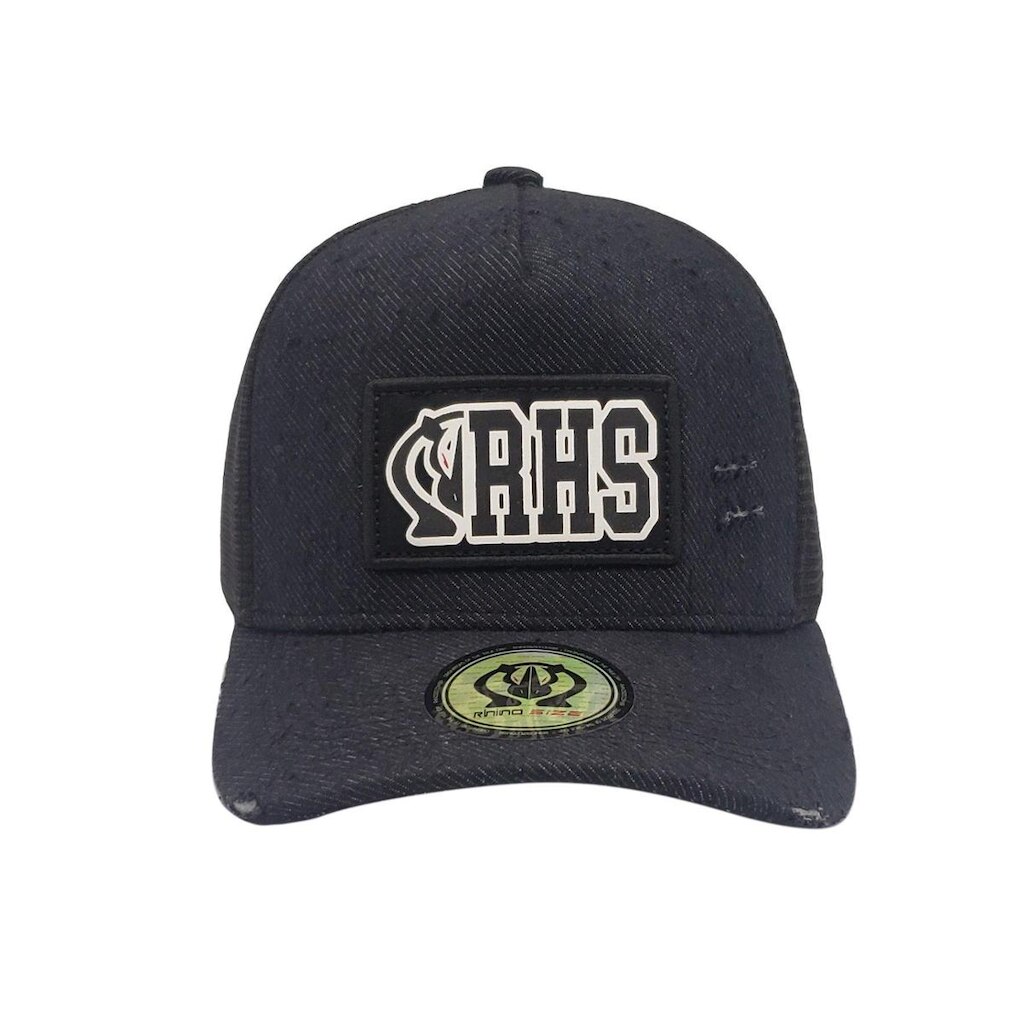Trucker Rhino Size Mastercap Preto Mescla