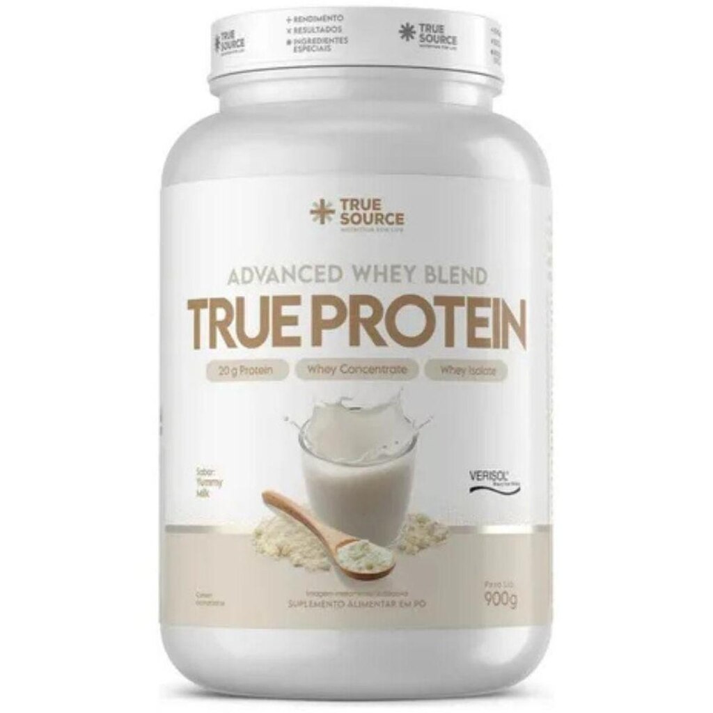True Protein Concentrado Yummy Milk 900g - True Souce