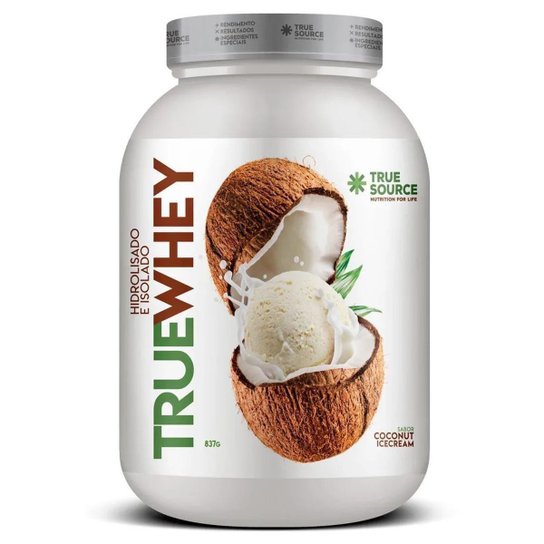 True Whey Proteína Hidrolisada e Isolada com Colágeno 837g - True Source Menor preço em True Whey Proteína Hidrolisada e Isolada com Colágeno 837g - True Source