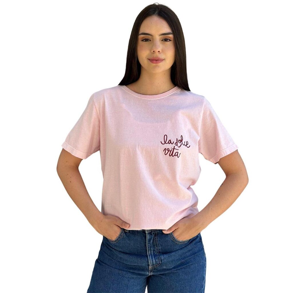 Tshirt Estonada Estampada La Vie Vita Usemais