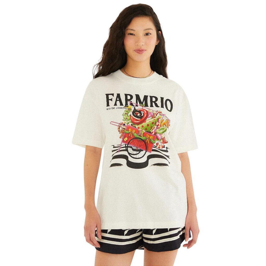Tshirt Farm Rio Papai Noel Da Praia