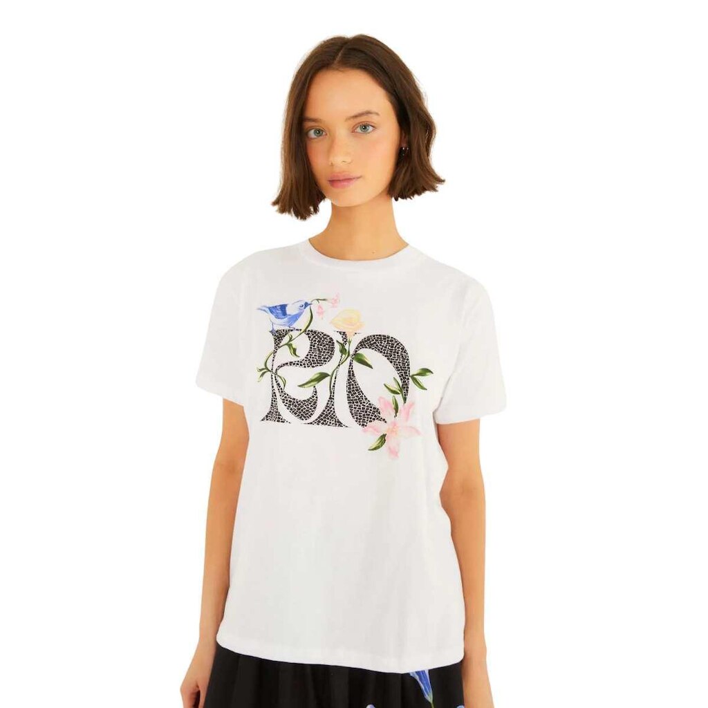 Tshirt Fit Farm Rio Calçadão Flores
