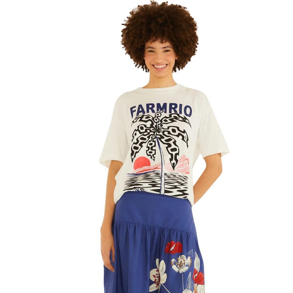 Tshirt Média Farm Rio Coqueiro Calçadão
