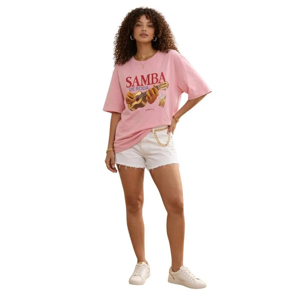 Tshirt Média Farm Rio Samba de Roda