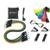 Tubing Pemium Bravus Sport 12 Peças Elástico Extensor + 5 Mini Bands - Preto