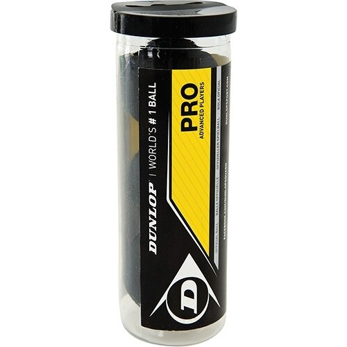 Tubo Com 3 Bolas De Squash Revelation Pro Dunlop
