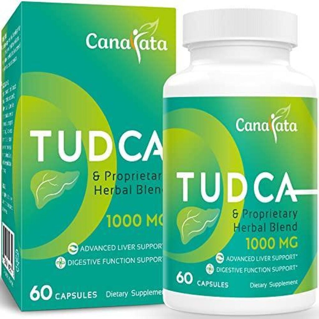 Tudca Liver Support Suplementos 1000Mg - 60 Cápsulas Veganas