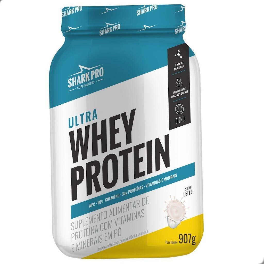 Ultra Whey Protein Pote 900g Shark Pro