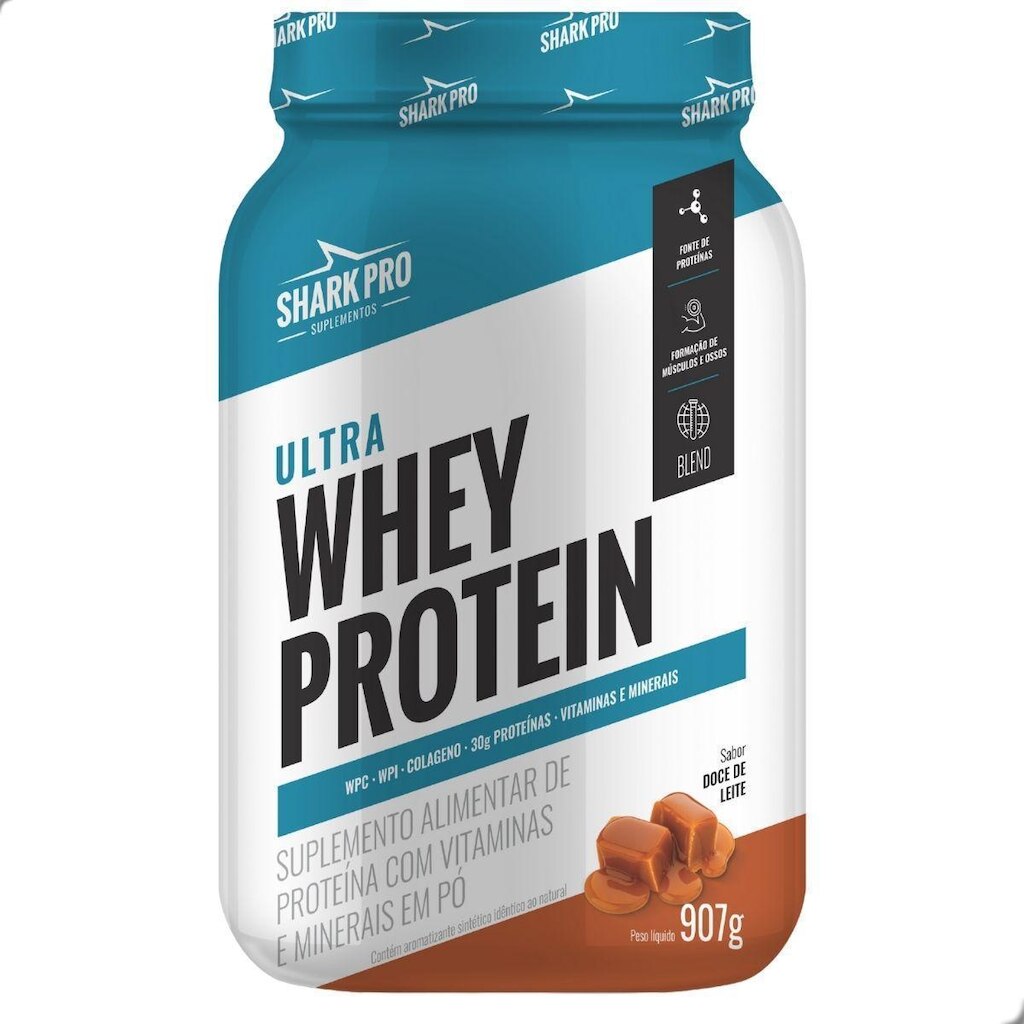 Ultra Whey Protein Pote 900g Shark Pro