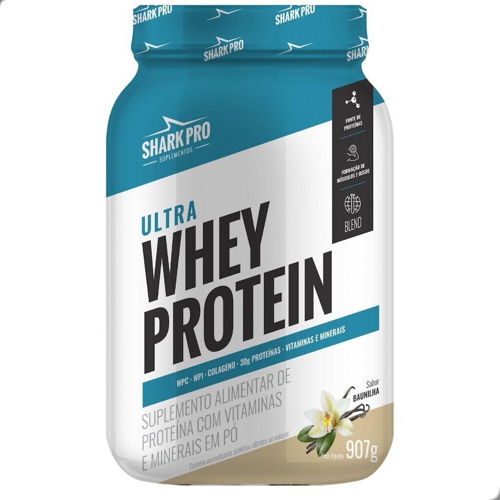 Ultra Whey Protein Pote 900g Shark Pro