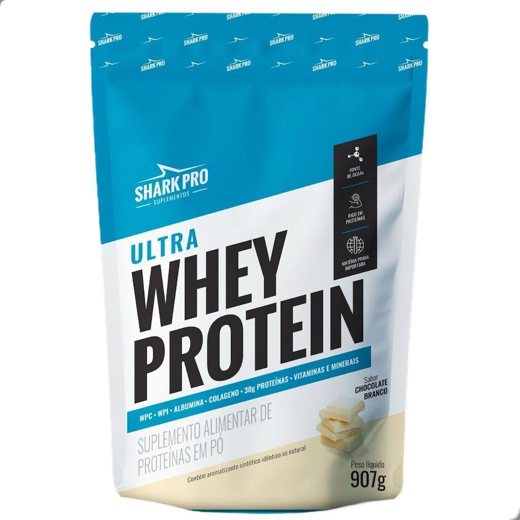 Ultra Whey Protein Refil 900g Shark Pro