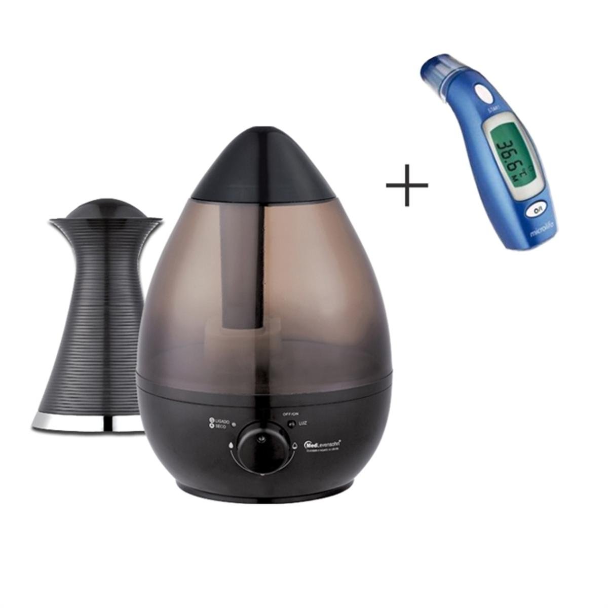 Umidificador Medlevensohn 4 Em 1 - 2,5L Bivolt + Termômetro Menor preço em Umidificador Medlevensohn 4 Em 1 - 2,5L Bivolt + Termômetro