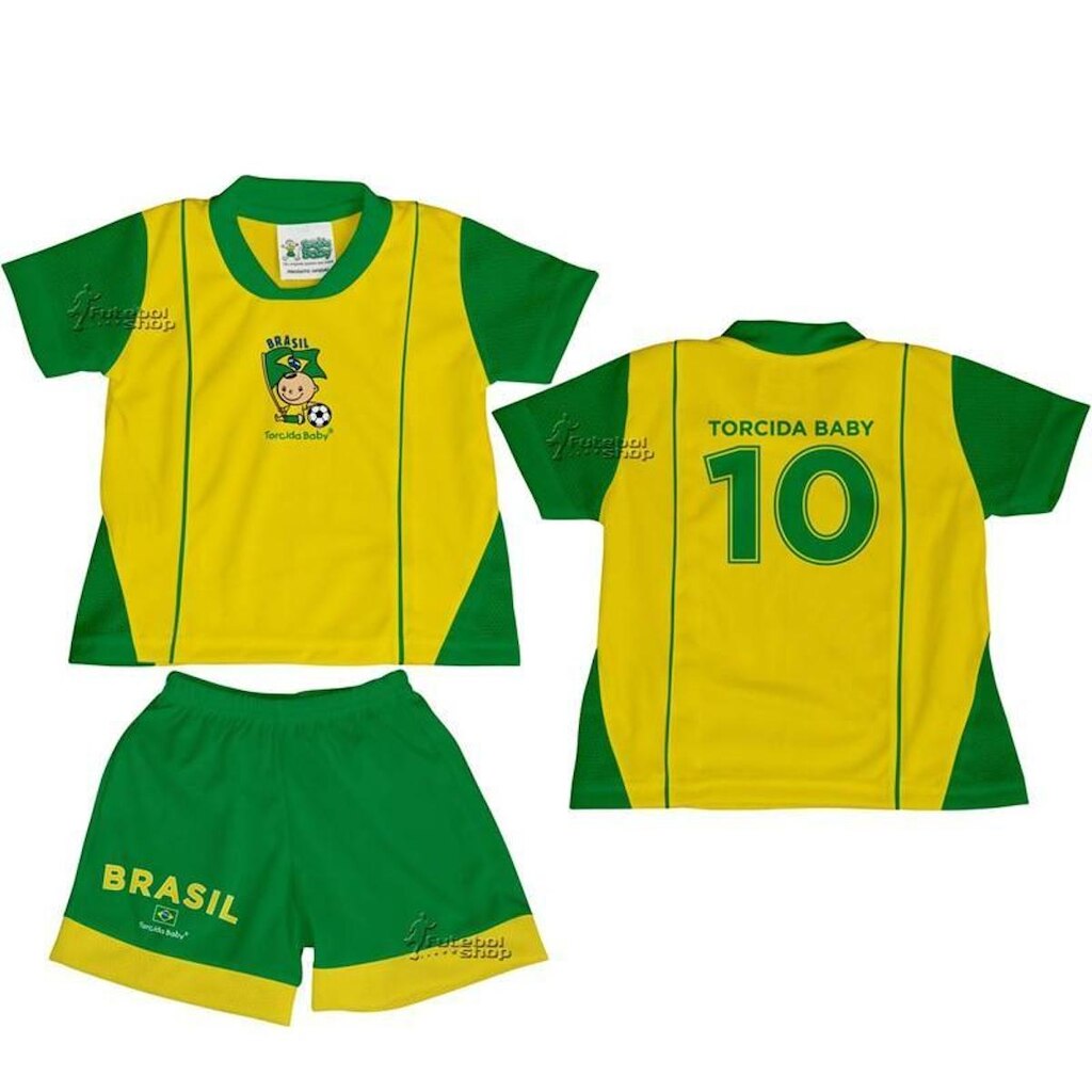 Uniforme de Bebê do Brasil - Torcida Baby 031H
