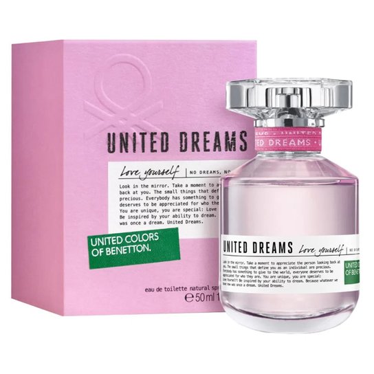 United Dreams Love Yourself Benetton - Perfume Feminino - Eau de Toilette - 50ml - Incolor é ruim? United Dreams Love Yourself Benetton - Perfume Feminino - Eau de Toilette - 50ml - Incolor é boa?