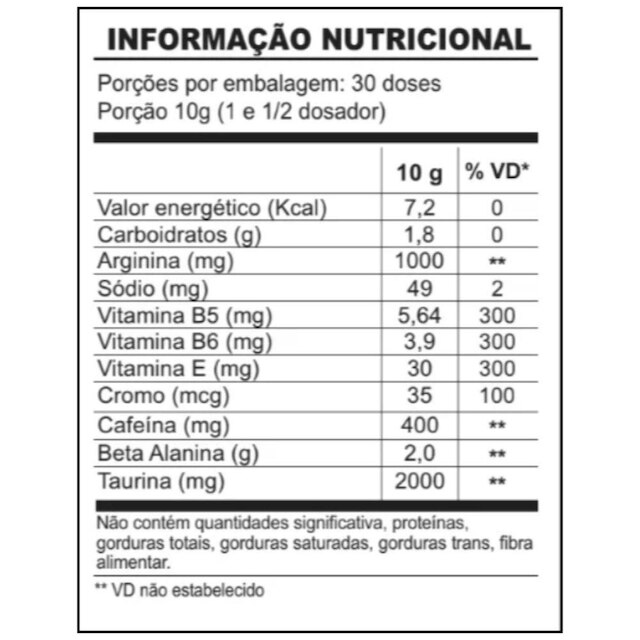 V9 Pump Pre Treino 300g Acai Guarana - Shark Pro