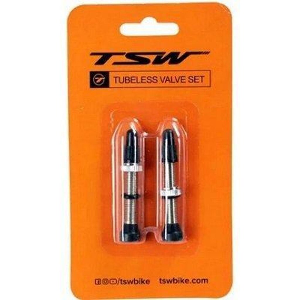 Válvula Tubeless 48mm Prata - TSW