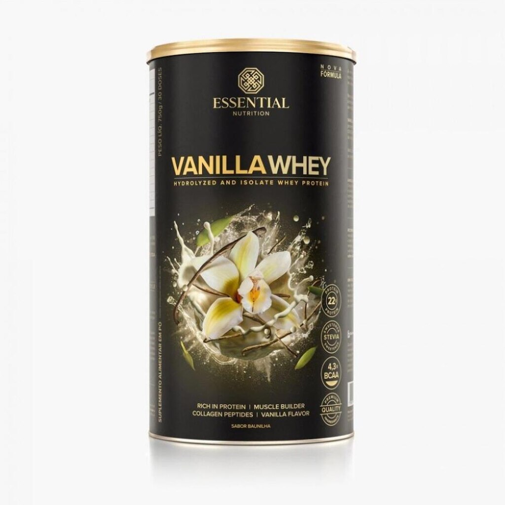 Vanilla Whey Hydrolized 750G Essential Nutrition