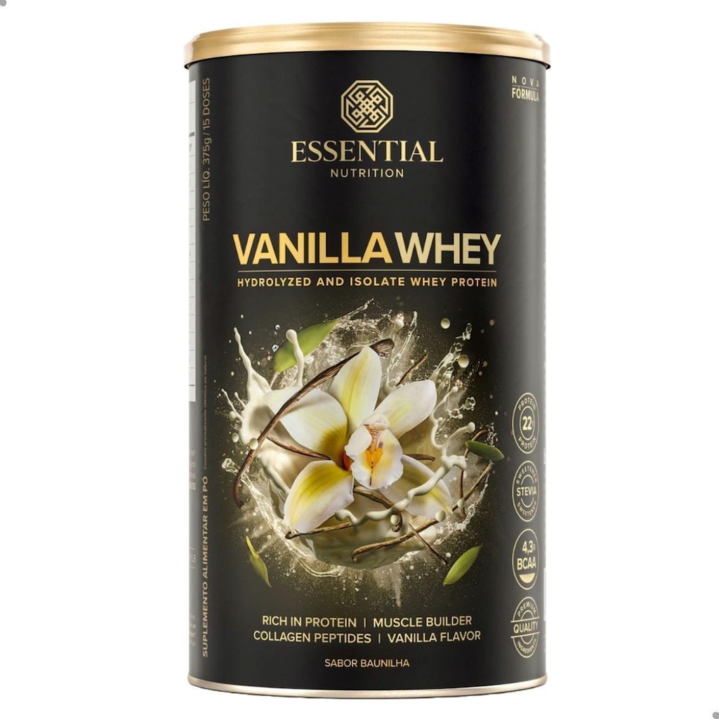 Vanilla Whey Protein 375g Essential Nutrition