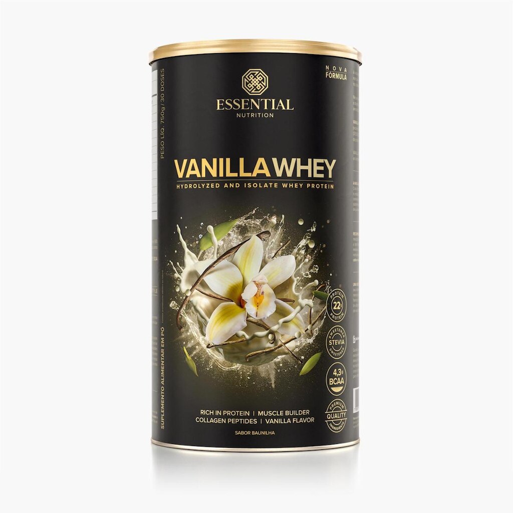 Vanilla Whey - Whey Protein Hidrolisado (750g) - Essential