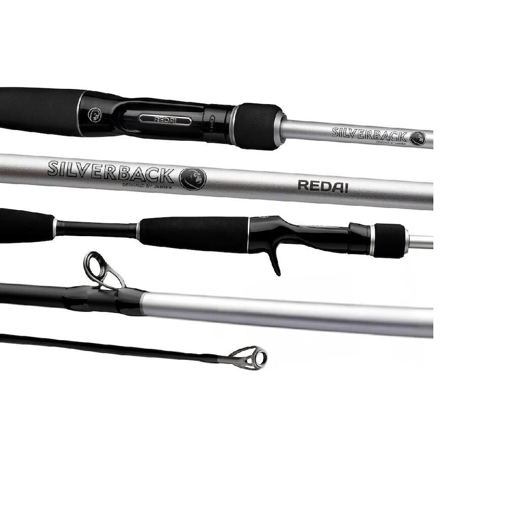 Vara Carretilha Redai Silverback 6.0 - 1,83m - 6-12lb