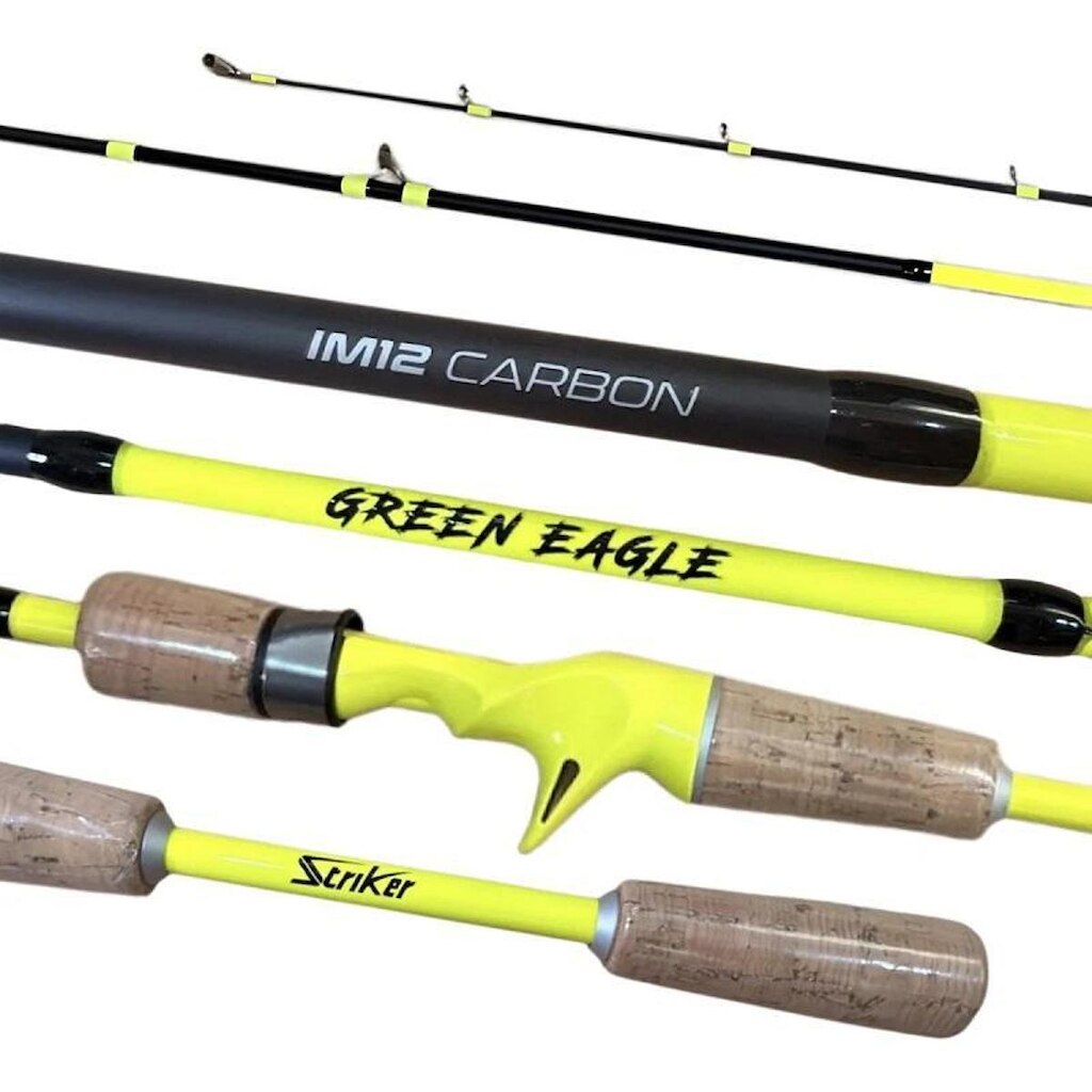 VARA CARRETILHA STRIKER GREEN EAGLE 5.8 1,70M - 10-17LBS