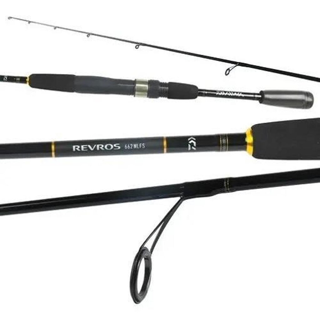 Vara Daiwa Revros S662mfs 1,98m 6-15lbs 2 partes