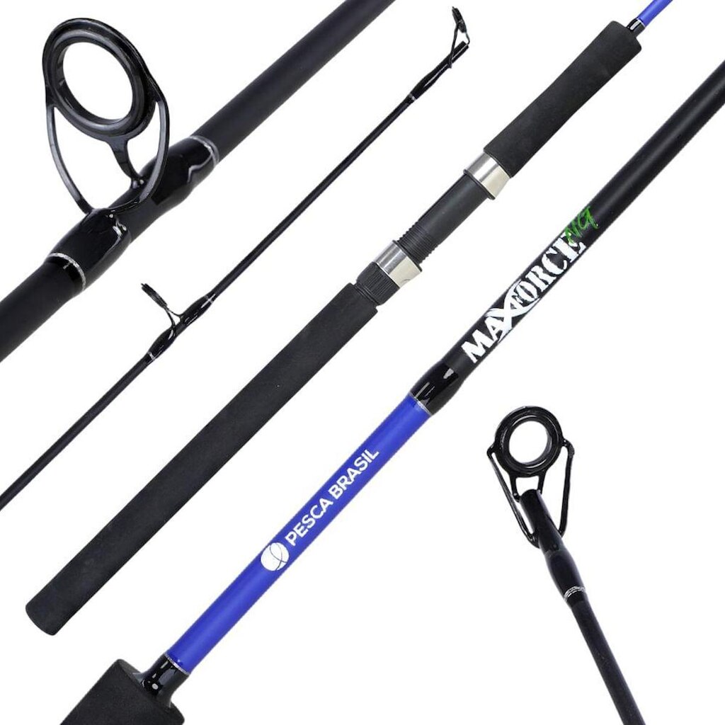 Vara de pesca Maxforce II para molinete de 1,30 metros PBS 131 – Pesca Brasil